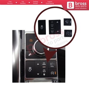 BDP1008 Interior Center Console with ECO Button Cover for <b>Range</b> Sport L494 Pre Facelift - Product Image 5