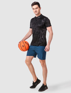 Pantalones de chándal de algodón Terry para hombre, pantalones cortos para correr, gimnasio, informales, lisos, impermeables, estampados, bolsillos OEM, logotipo personalizado - Product Image 3