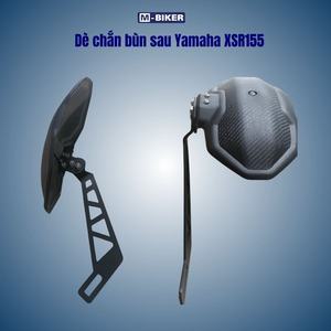บังโคลนหน้า/หลัง XSR 155 MT15 Fz155i R15v3-R15v4-R3 รุ่น Live for Me สีดำเคลือบผงโลหะและพลาสติก ABS - Product Image 4