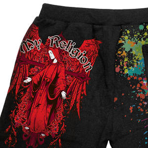 Vente en gros d'usine OEM Short en maille personnalisé de grande taille de qualité supérieure pour hommes Nouveau design Short de jogging d'été en coton imprimé pour garçons - Product Image 5