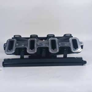 Schwarzes Aluminium EFI LS1/LS2/LS6 Einflugzeug-Ansaug krümmer - Product Image 6