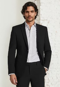 ชุดสูทสำหรับผู้ชายชุดสูทงานพรอมสำหรับผู้ชายชุดสูทธุรกิจทางการสำหรับสุภาพบุรุษสองชิ้นสำหรับงานแต่งงานแบบมืออาชีพ - Product Image 4