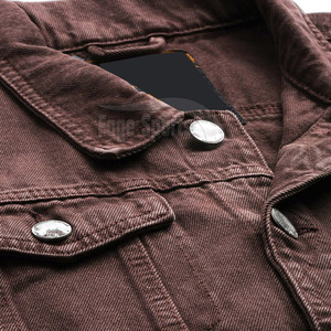 2026 Solid Color Casual Wear <b>Men</b> <b>Jeans</b> <b>Jacket</b> Streetwear New Fashion Comfortable <b>Men</b> Winter <b>Jacket</b> - Product Image 5