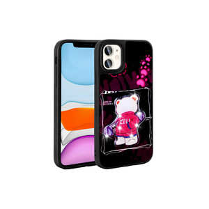 เคสซิลิโคนพรีเมียมบางเฉียบสำหรับ iPhone 11 ลายเรืองแสงนูนต่ำรูปคนดัง ฝาหลังกันกระแทก ป้องกันโทรศัพท์ - Product Image 1