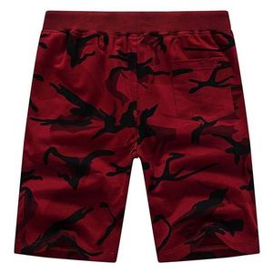 Shorts pour hommes respirants personnalisés en polyester, tissu doux, impression par sublimation, coupe décontractée élastique, design sportif actif de haute qualité - Product Image 3