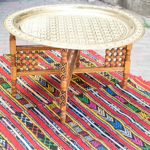 Tabouret Tabouret fait main ZAJE Crème 40x40 BSCI en polyester doux et soyeux Crème | Leroy Merlin