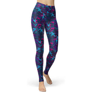 Customized Design Quick Dry <b>Women</b> Seamless Sports Wear Yoga Leggings 300gsm Sublimation Printing <b>Women</b> <b>Tight</b> Leggings Seamless - Product Image 4