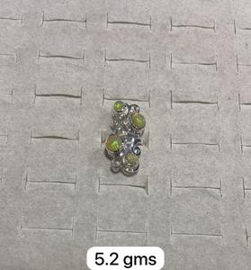 Cabujón de ópalo etíope natural, anillos de piedras preciosas de plata 92,5 para compromiso, aniversario, boda, fiesta o regalo - Product Image 2