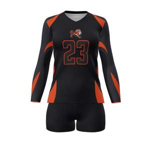 Vente en gros d'uniformes de volleyball 2025 Ensemble de vêtements d'équipe personnalisés Tissu léger Contrôle de l'humidité Fabricant OEM ODM Pakistan - Product Image 2
