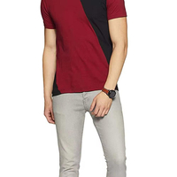 Nouveau T-shirt de sport pour hommes et T-shirt de compression à manches courtes à séchage rapide 100% coton pour l'entraînement