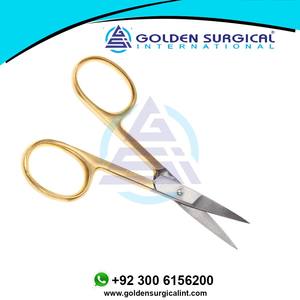 Tijeras Curvas para Manicura, Cortaúñas y Cutículas para Damas y Caballeros, Cuchillas Afiladas para Recortar Barba y Flequillo - Product Image 3