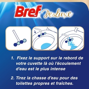 Boîte de rafraîchissement Bref Deluxe pour cuvette de toilettes, jasmin, 100 g - Product Image 4
