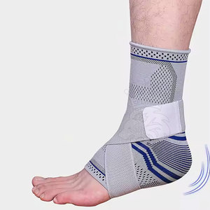 Supports de cheville élastiques avec tissu extensible pour l'entraînement physique et le soutien quotidien - Product Image 4