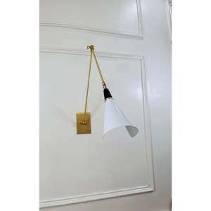 Lampe murale SCICSO vintage moderne faite à la main, ampoules en laiton non incluses, 25W E12/E14/E27 120-240V, longueur/largeur/hauteur personnalisables - Product Image 3