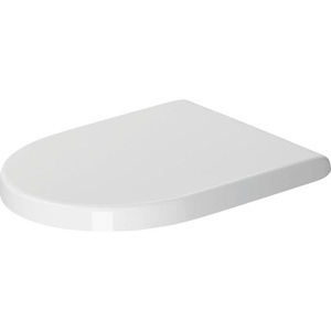 Tapa de inodoro de cierre suave en blanco para DURAVIT de STARCK 3 Design - Product Image 1