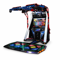 Machine de danse à monnayeur avec rythme musical et tapis de danse pour centre de divertissement et centre commercial