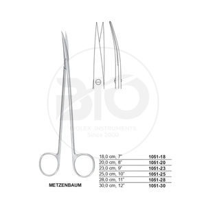 Gunting medis Mayo lurus 7 ", pisau bedah pisau bedah bedah gigi belahan, gunting bedah, potongan tisu - Product Image 1