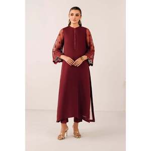 Ensemble en Chiffon Brodé pour Femmes PR-1133 - Product Image 1