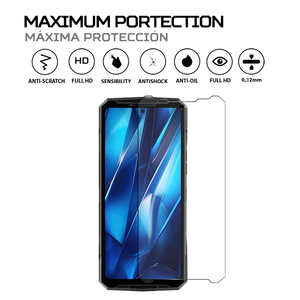 ฟิล์มกันรอยหน้าจอป้องกันการกระแทกสำหรับสมาร์ทโฟนดูจี ดีเค 10" - Product Image 2