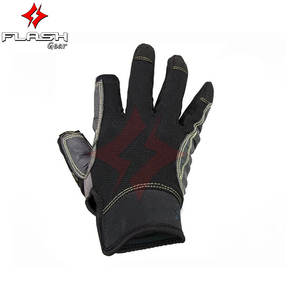 Gants de navigation adhérents à 3 doigts, couleur personnalisée, haute adhérence, antidérapants, en polyester, doigts complets, performance supérieure, contrôle de précision - Product Image 2
