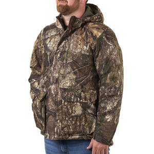 เสื้อแจ็คเก็ตยุทธวิธีแบบมีฮู้ด Guide PRO ผ้าซอฟต์เชลกันน้ำ ลายพรางแบบกำหนดเองสำหรับนักล่า ชุดยุทธวิธีลายพรางสำหรับการล่าสัตว์ - Product Image 3
