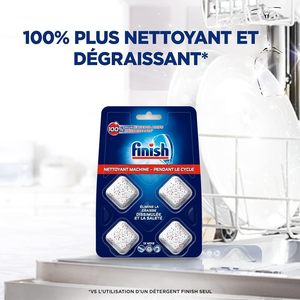 แท็บเล็ตทำความสะอาดเครื่องล้างจาน Finish Machine Care - กำจัดคราบสกปรกและคราบไขมันภายในเครื่องล้างจาน - สำหรับใช้ตลอดปี สำหรับเครื่องล้างจาน 12 เครื่อง - Product Image 2