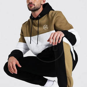 Traje de jogging personalizado para hombre 2024 algodón de alta calidad ajustado con logotipo gran oferta diseño liso para invierno - Product Image 4