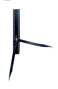 ชุดอุปกรณ์ขี่ม้าหนังแท้สไตล์ตะวันตกแบบใหม่ ประกอบด้วยบังเหียนและสายรัดศีรษะ สวมใส่สบาย ทนทาน ปรับแต่งได้ - Product Image 3