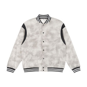 Chaqueta Universitaria de Béisbol Personalizada con Bordado de Lana, Camuflaje, Algodón, Estilo Letterman, para Hombre, Talla Grande, Ecológica - Product Image 5