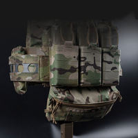 Sac de poitrine tactique de chasse, pochette de poitrine, gilet, système Molle, fermeture éclair étanche, Oxford, camouflage, 36-56L, Airsoft, Paintball