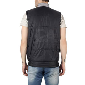 Best Selling Nylon Polyester Puffer <b>Vest</b> for Men Custom Made Men Puffer <b>Vest</b> Low Moq Puffer <b>Vest</b> - Product Image 4