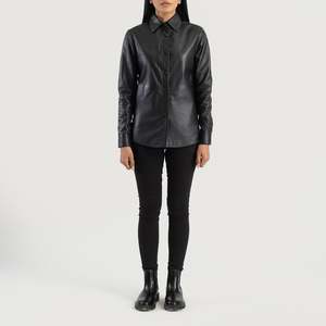 Veste de sport Zenith Premium Slim noire réversible (peau de mouton/PU) XL, douce, fine, pour l'hiver, le printemps et l'automne, en polyester pour plus de confort - Product Image 3