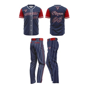 2025 Latest Adult <b>Baseball</b> Team Uniforms Customized <b>Baseball</b> Jerseys <b>Set</b> Premium Stitching 100% Polyester Breathable - Product Image 1