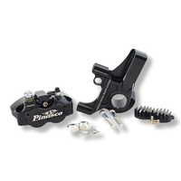 Nouvel étrier de frein avant pour moto Pinasco 3ème série, 4 pistons radiaux, en alliage d'aluminium, fabriqué en Italie pour la rénovation/amélioration