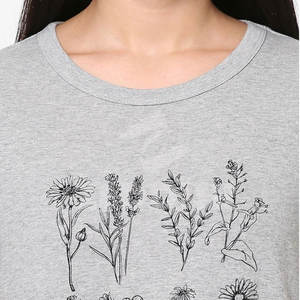 Camiseta con Logotipo Personalizado al Mejor Precio para Mujer, Algodón/Fibra de Bambú de Alta Calidad, Impresión Digital, Secado Rápido y Transpirable para Verano - Product Image 5