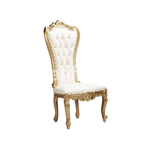 Chaises de banquet de luxe de conception japonaise chaises de trône de roi royal à dossier haut pour événements meubles de mariage de meilleure qualité - Product Image 6