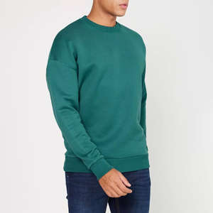 Vente en gros de sweatshirt ras du cou personnalisé OEM vierge unisexe grande taille hommes sweatshirts à capuche et sweatshirts pour femmes fabricants - Product Image 2