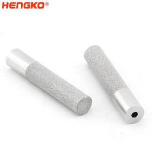 HENGKO OEM Vezelcollimator Diameter 7mm Vezel Poreus Metaal RVS Filter - Product Image 2
