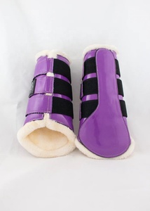 Botte de brossage équestre intelligente de haute qualité Protection des tendons pour le service OEM de cheval Botte d'équitation par couvertures occidentales - Product Image 4