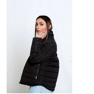 Chaqueta acolchada Vintage con capucha sin cuello para hombre Patchwork acolchado ligero poliéster invierno al aire libre - Product Image 2