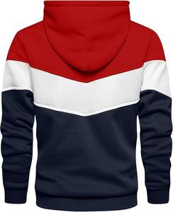 Sudadera con capucha de rendimiento para hombre, mezcla de LICRA de poliéster elástico de secado rápido, ropa transpirable ligera, impresión por sublimación OEM ODM - Product Image 6