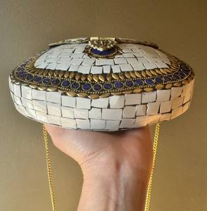 Boho Chic Perlé Pochette Fait Main Ethnique Femmes Sac - Product Image 3