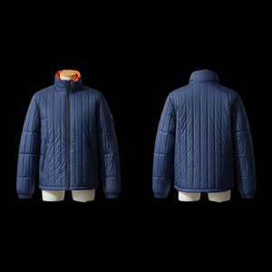 Veste polaire en toile à col montant haute performance 2026, technologie de chaleur améliorée, respirante, coupe-vent, hiver, unisexe, logo frontal - Product Image 2