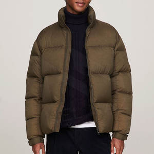 Venta al por mayor de los hombres de abajo abrigo cálido logotipo personalizado de invierno al aire libre de los hombres de la burbuja Chaqueta Puffer - Product Image 2