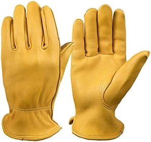 Guantes de Cuero Genuino de Alta Calidad para Conductores, Guantes de Cuero de Trabajo Seguros para un Equipo de Protección Personal Óptimo - Product Image 6