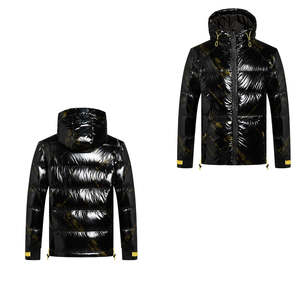 Chaqueta acolchada de invierno al mejor precio, nuevo soporte de diseño personalizado, cortavientos de lona recubierta más vendido para uso en exteriores OEM - Product Image 1