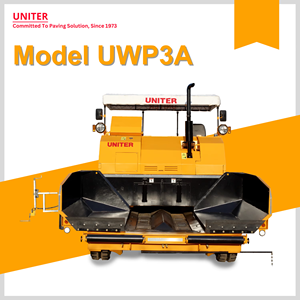 Máquina pavimentadora de asfalto de gran venta 2025, equipo resistente duradero con motor central para construcción de carreteras UEP - Product Image 3