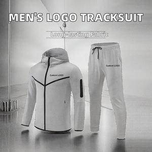 Conjuntos Deportivos Personalizados de Felpa Técnica, Resistentes al Viento, Cálidos y Elásticos para Hombre, para Correr, Hacer Ejercicio y Entrenar - Product Image 6