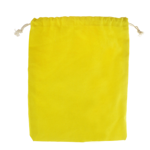 Bolsa de Lona Portátil con Cordón Amarillo de 8 x 10 Pulgadas, Paquete de 10 - Product Image 4