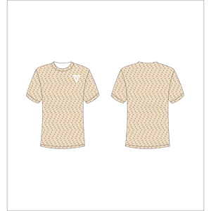 Camiseta de Manga Corta para Hombre con Estampado de Lunares, Cuello Redondo, Corte Regular, Informal, Transpirable, Tejida, Trackstar OEM, Marca Privada TSI-G05-P0736 - Product Image 1